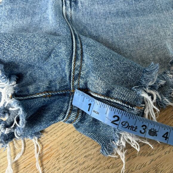 Blank NYC The Barrow Vintage High Rise Shorts Size 28 - Picture 8 of 9